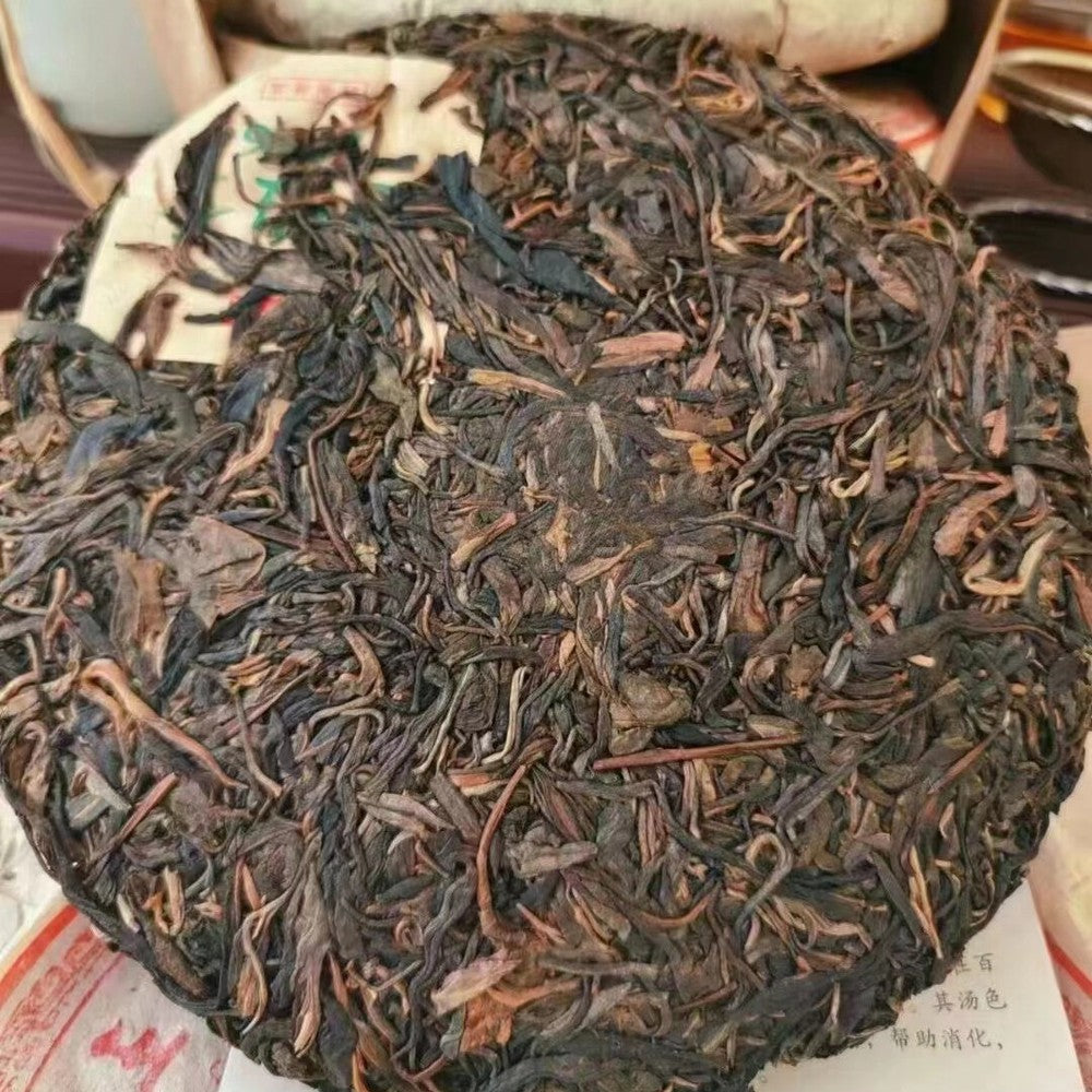 357g Laobanzhang Pu-erh Raw Tea Cake 2006 Yunnan Old Pu'er Tea Sheng Puerh Tea