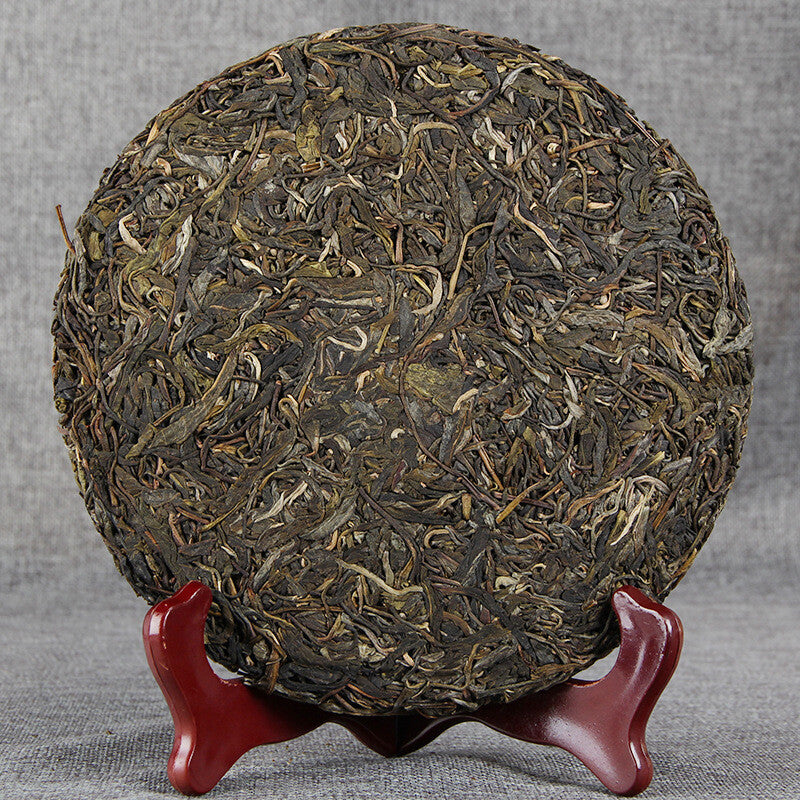 Organic Puer Tea QiZi Raw Puer Tea Cake Raw Puerh Natural Tea 357g/12.59oz