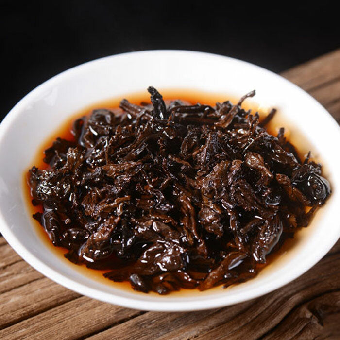 357g Hui Zi Yun Yunnan Menghai Tea TAETEA Ripe Puer Tea Ancient Tree Pu Erh