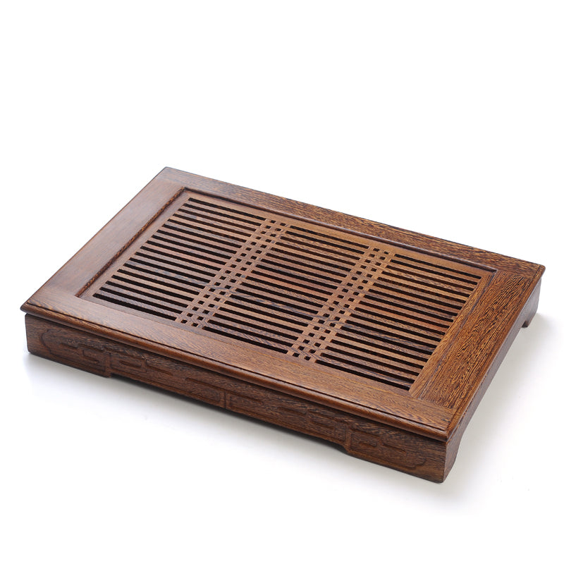 Boutique Tea Tray Wenge Wood Tea Table Chicken-wing Wood Tea Boat For Tea House