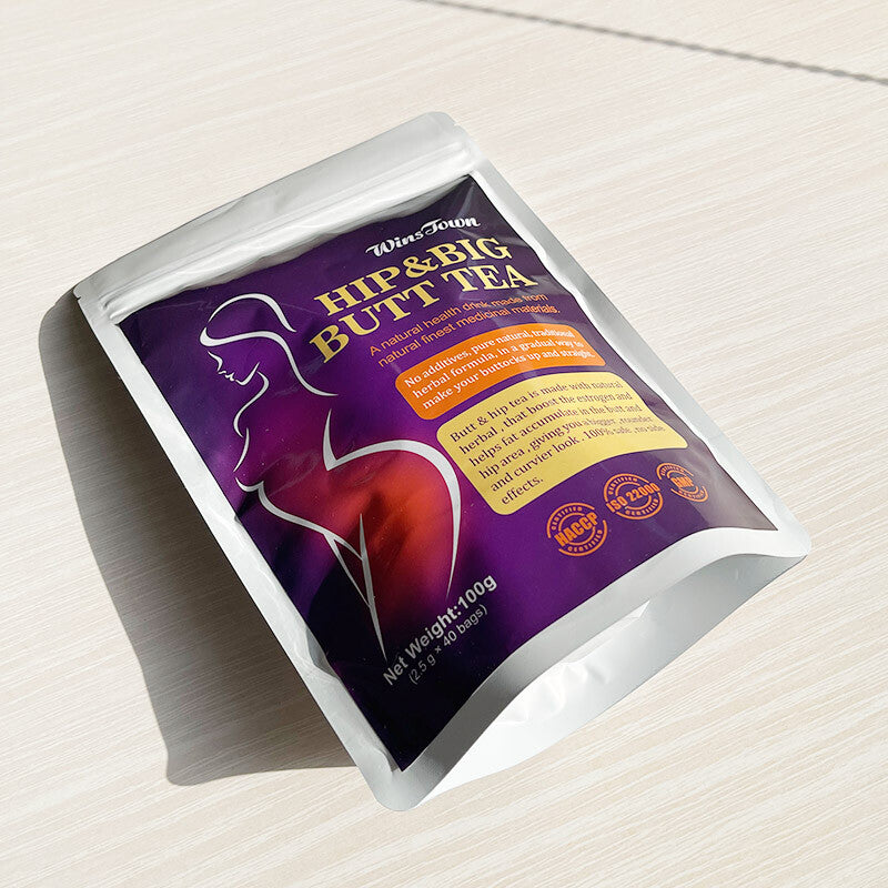 100% Natural HIP&BIG BUTT TEA Herbal Tea Enhancement Buttock Firming Butt Tea