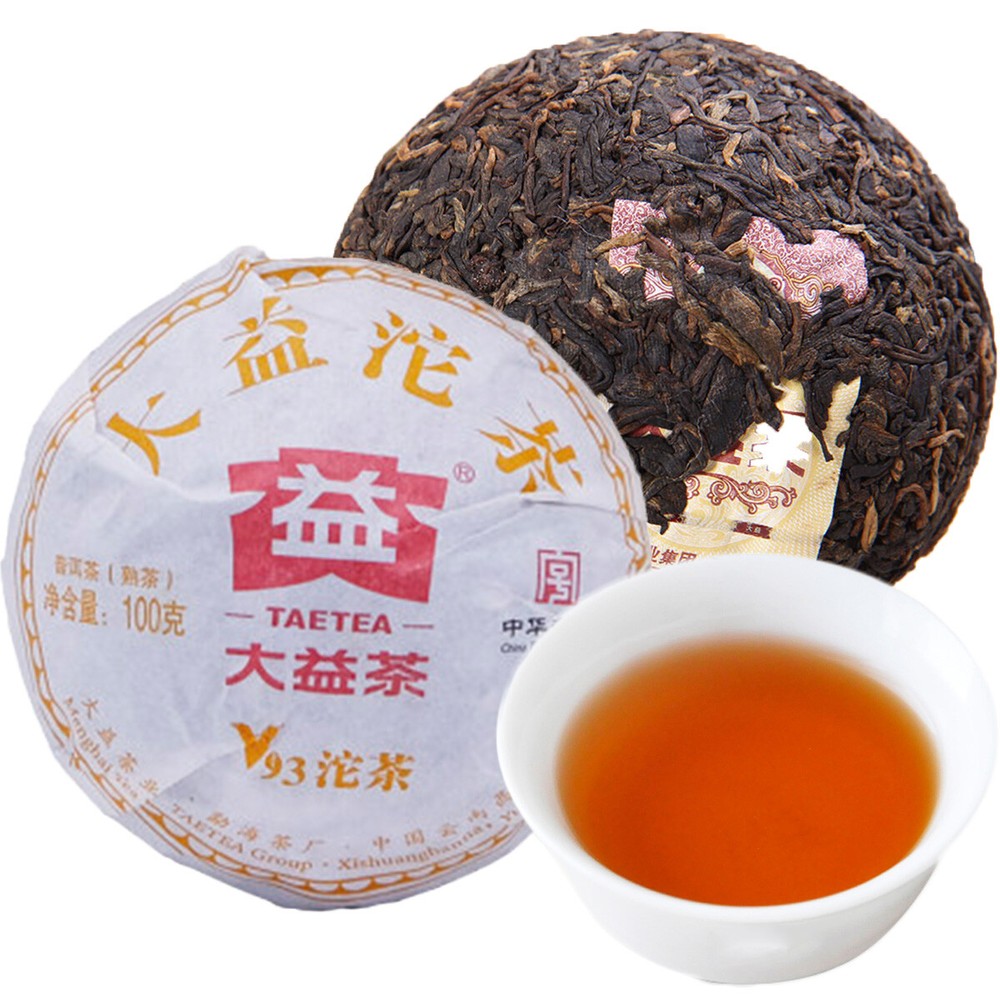 Organic Pu-erh Black Tea Yunnan Puer Tea 100g Premium China Old Tea Menghai Tree