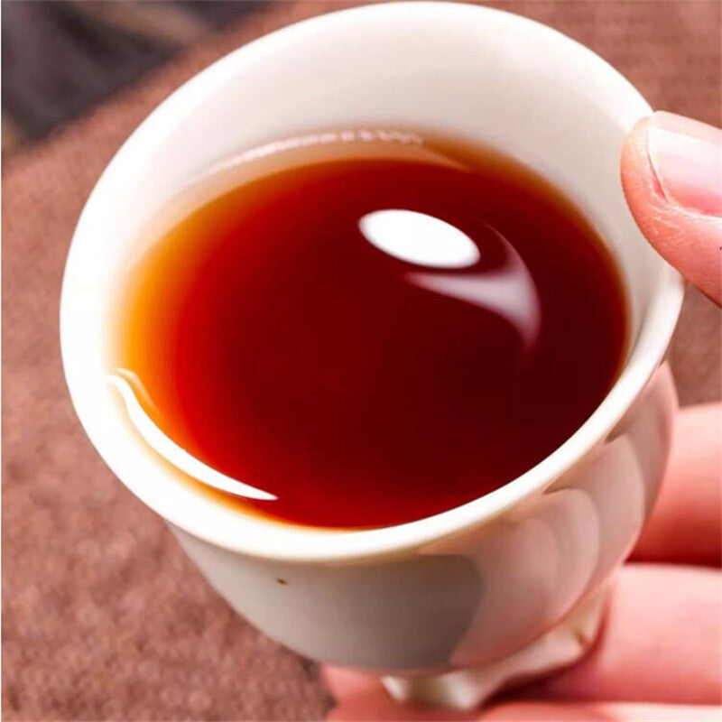 357g Green Tea Cake Yunnan Pu Erh Tea Natural Famous Ripe Tea Healthy Green Food