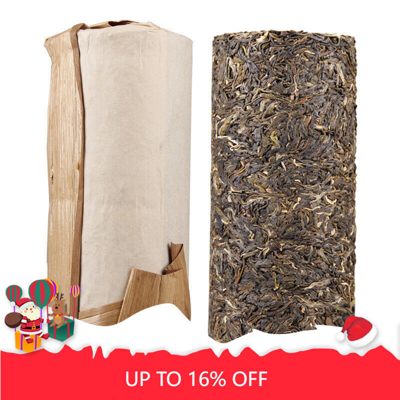 Pillar Shape Pu-erh Green Tea Menghai Pu'er Raw Tea Gift Tea Healthy Drink1000g