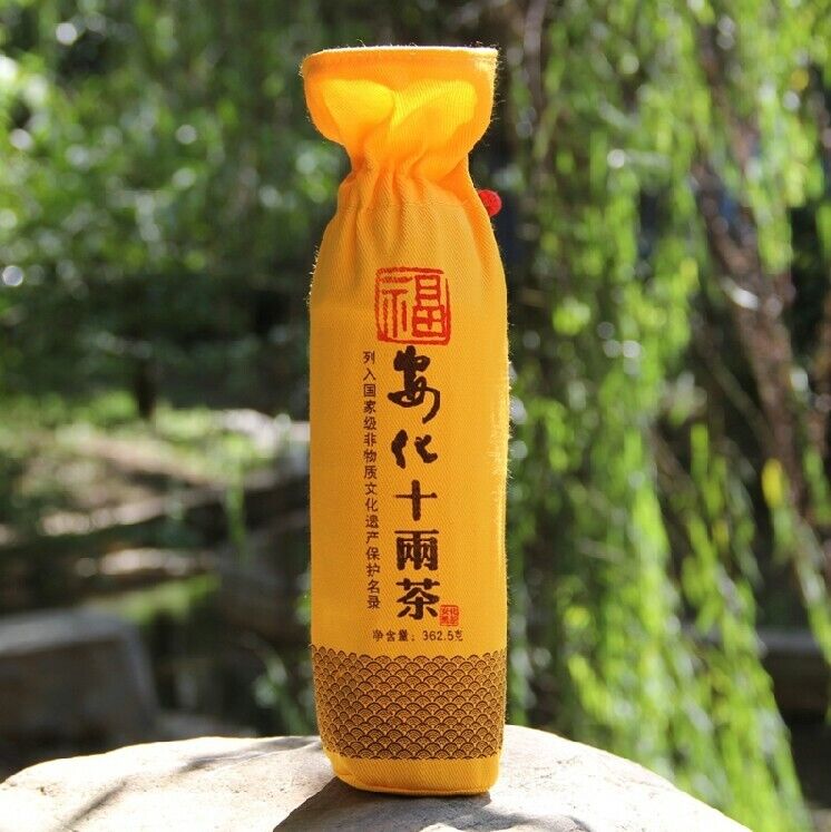 Anhua black tea, ten liang tea, Steamed rolls black tea, black tea, bamboo basket tea, 360g-