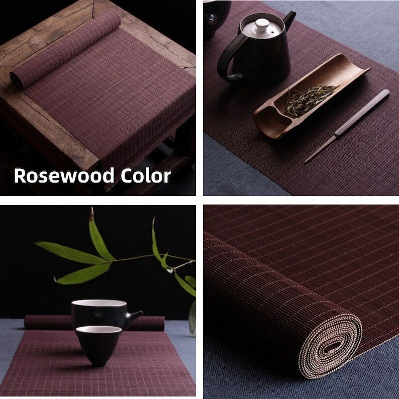Bamboo Tea Table Mats|Table Cloth|Tea Accessories