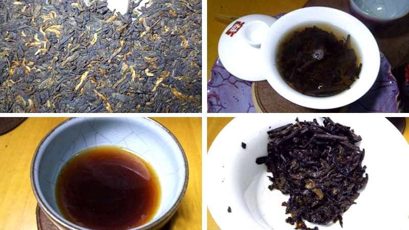TAETEA Hou De * 2016 Dayi Tea Shu Pu'er Tea Ripe Chinese Puerh Tea Pu-erh 357g