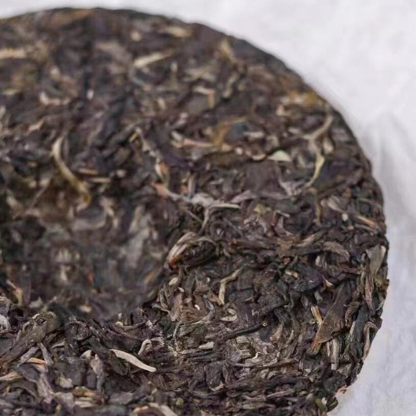 357g Yunnan Raw Puerh Tea Cake 2022 Bingdao Spring Pu'er Raw Tea Pu-erh Cake Tea