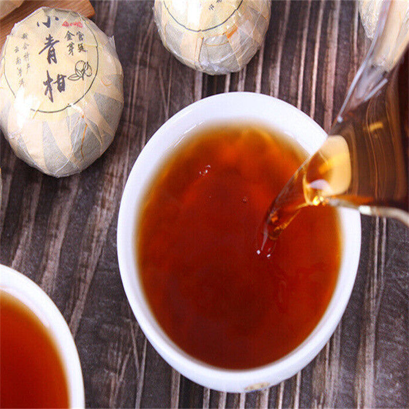 500g Yunnan Pu'er Tea Orange Pu Tea Pu'er Tea Ripe Tea Date Fragrance Pu'er