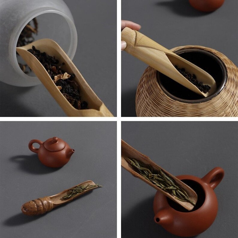 Natural Bamboo Tea Spoon/Tea Ceremony Accessories/Kung Fu Tea Tools