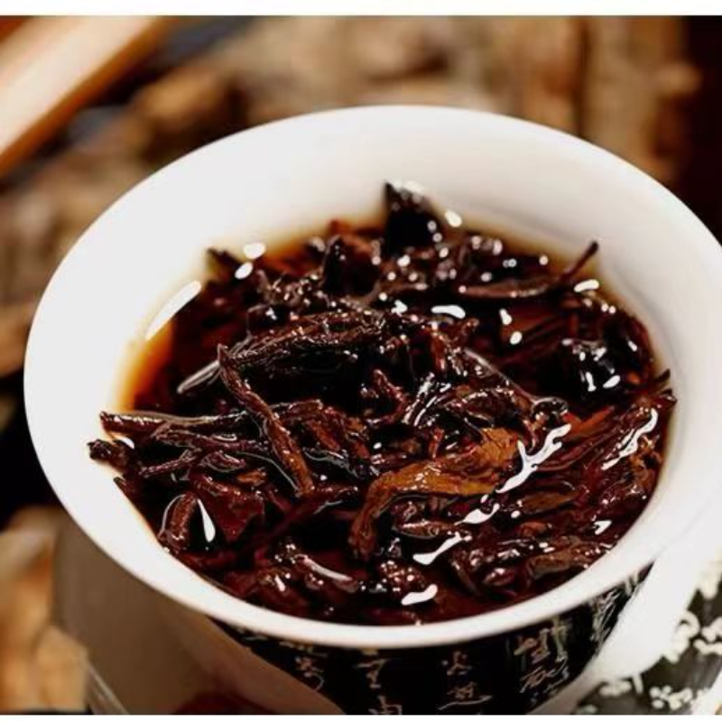 357g Yunnan Ripe Puerh Tea 1995 Aged Pu'er Tea Cake Old Tree Premium Pu'er Tea