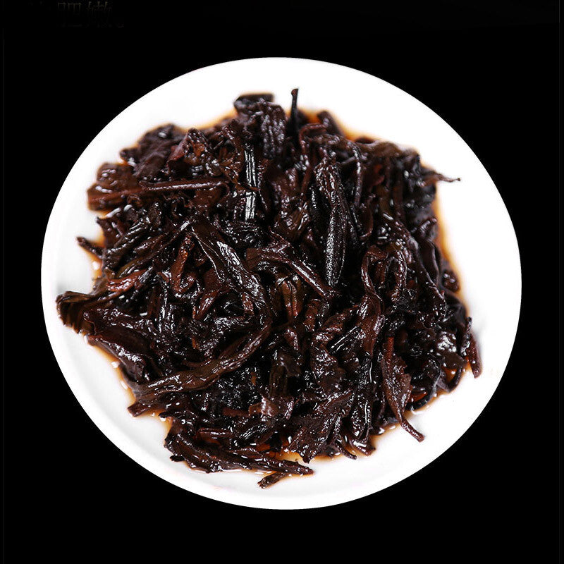 Spring Tea Aged Tea Old Man'e Red Seal Pu'er Tea Ripe Tea 357g Seven Cake Tea