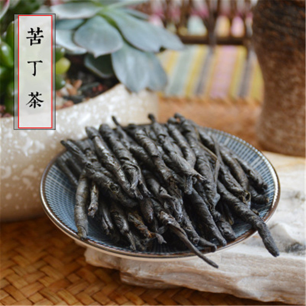 Chinese Ku Ding Tea Bitter Tip Tea Lonely Leaf Tea Bitter Tea250g-