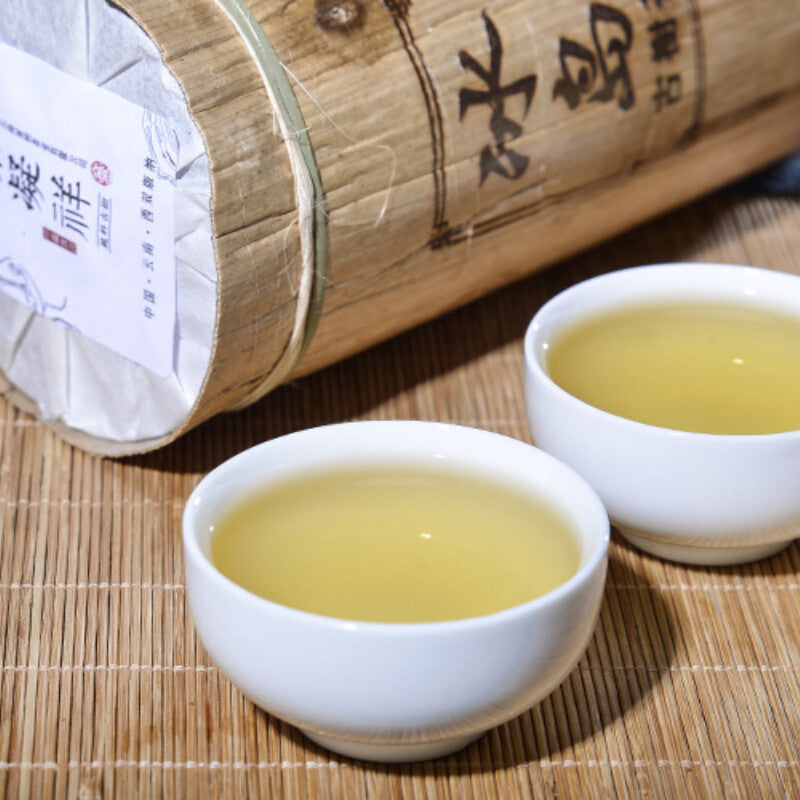Small Family Sai Ancient Tree Tea Pu'er Tea Column 1000g Pu'er Tea Tuo Tea-