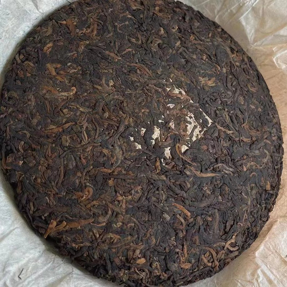 1999Yunnan Puerh Cooked Tea Laobanzhang Puer Tea Cake Pu-erh Old Tree pu-erh Tea