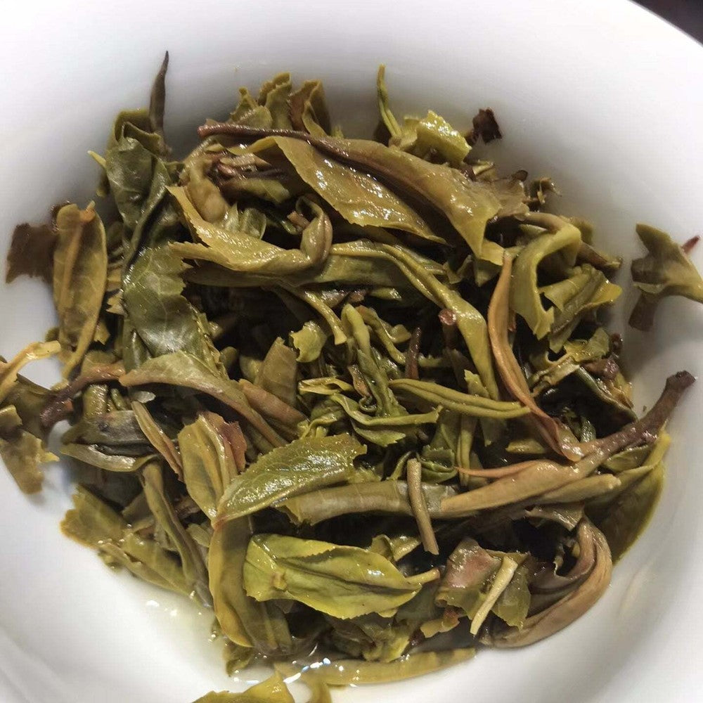 250g Mini Pu'er Tea Brick Yunnan White Puerh Raw Tea Pu-erh Green Tea Benefits