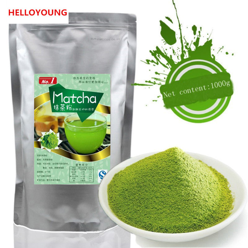 1000g Matcha Tea Powder Organic Green Tea Chinese Slimming Tea Top Healthy Drink