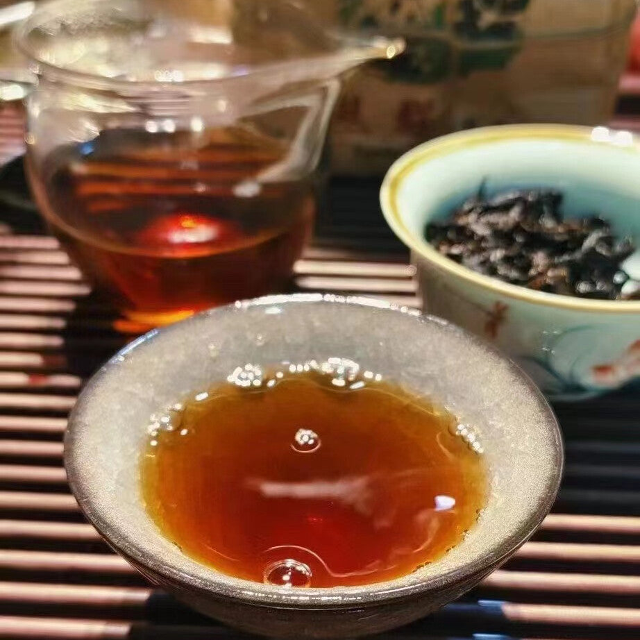300g Yunnan Aged Pu-erh Tea 1988 Loose Leaf Old Pu'er Ripe Tea Puerh Cooked Tea
