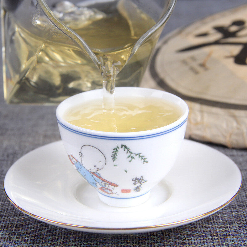 Da Xueshan Zhi Zi Tea Health Green Tea 400g Pu-erh Cha Tea-