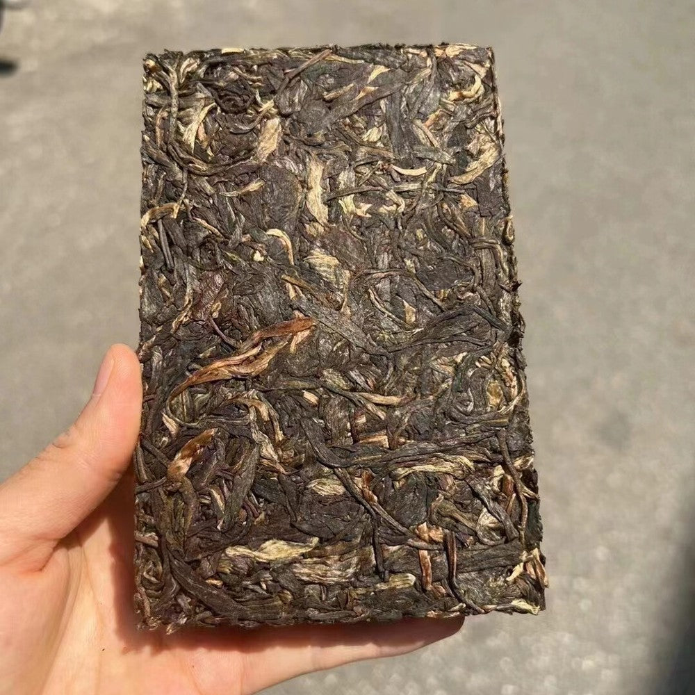 250g Yunnan Old Raw Pu-erh Brick Tea 2000 Daijiazu Aged Pu'er Raw Tea Puerh Tea