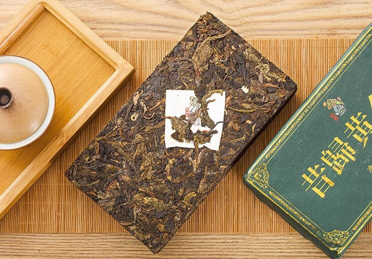 1000g Yunnan Raw Puerh Tea Xigui Golden Leaf Pu-erh Brick Tea Chinese Pu'er Tea