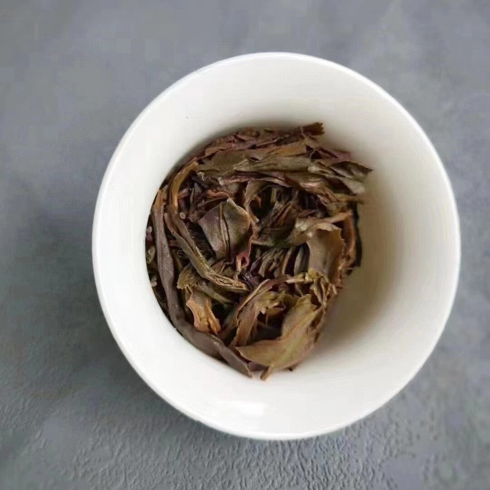 357g Yunnan Old Raw Pu-erh Tea Cake 2000 Dingxing Aged Pu'er Cake Tea Puerh Tea