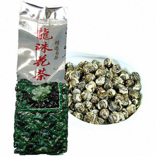 250g Jasmine Dragon Pearls Flower Tea Chinese Gunpowder Tea Organic Herbal Tea