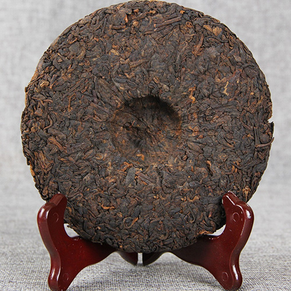 200g Premium Cooked Puerh Tea Cake Ripe Tea Black Pu er Tea Yunnan Old Tree Tea