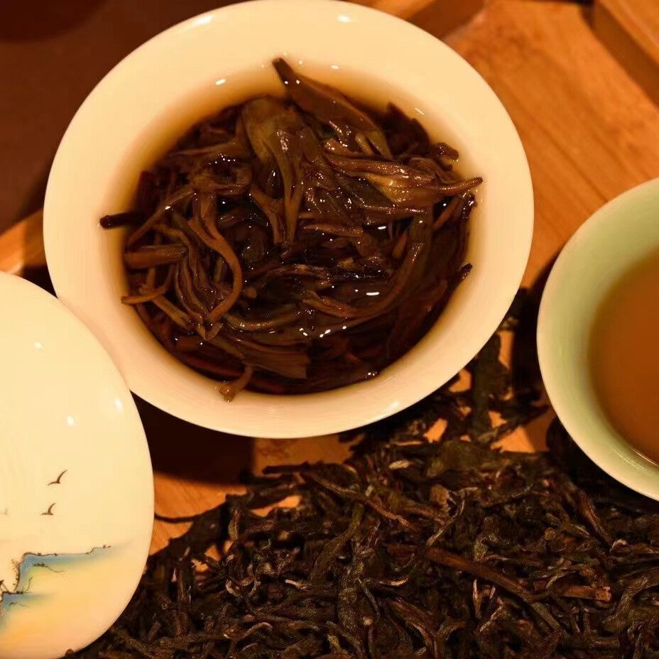 250g Yunnan Old Pu-erh Ripe Tea 1997 Loose Leaf Aged Pu'er Cooked Tea Puerh Tea