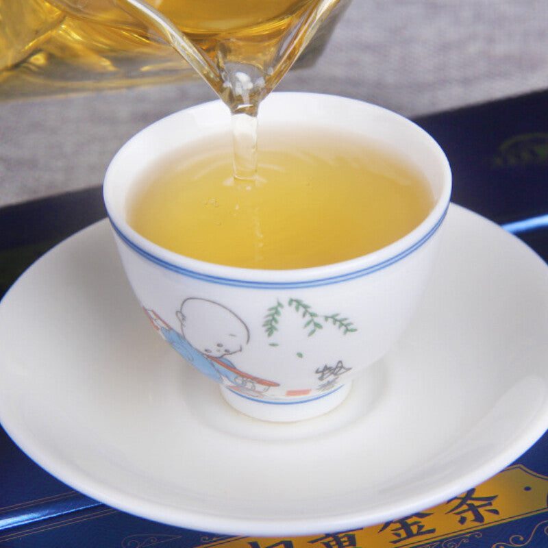 Gold Bar Spring Tea Ancient Tree Pu-erh Tea 300g Cha Tea Tea Pillar Tea Leaves-