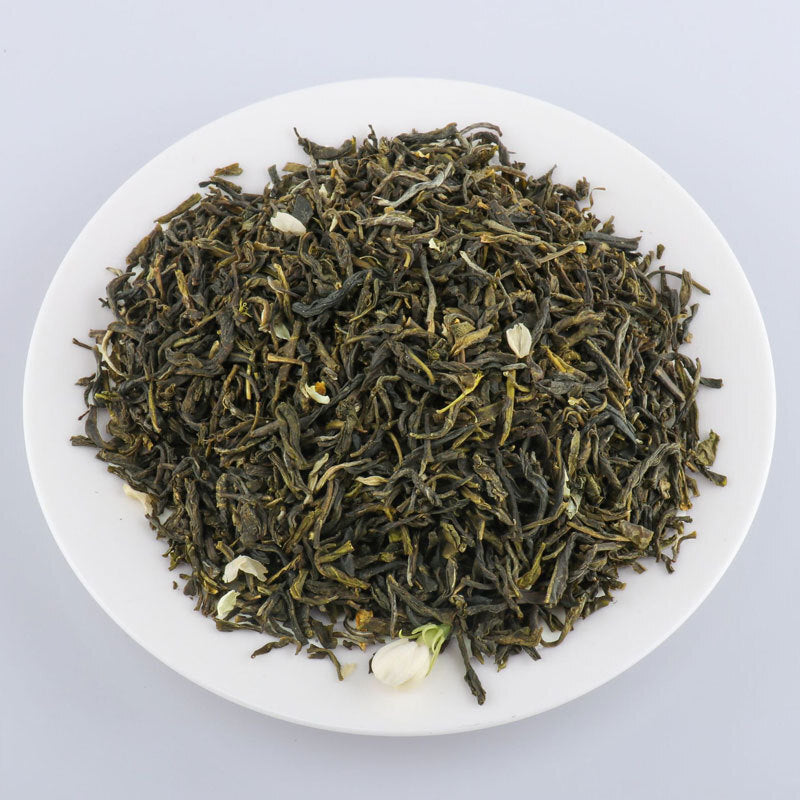 Jasmine Tea Strongly scented jasmine tea Herbal Tea Canned New Green Tea 125g