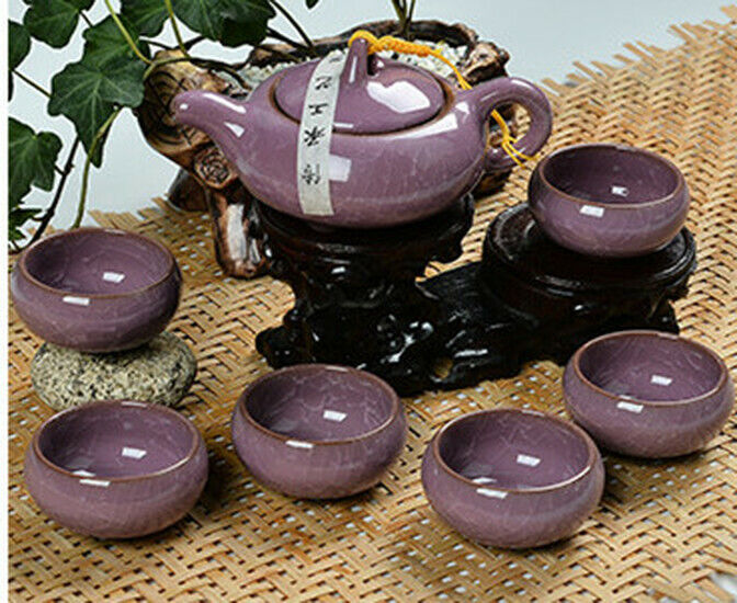 Ceramic Tea Set Drinkware Dehua Colorful Cup Chinese Kung Fu Tea Cup Tea Pot Set