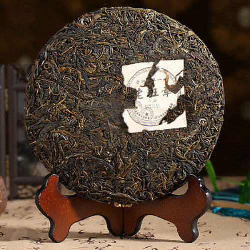 Organic Green Tea Menghai Cha Puer Tea 357g Yunnan Pu Erh Tea Cake Healthy Drink
