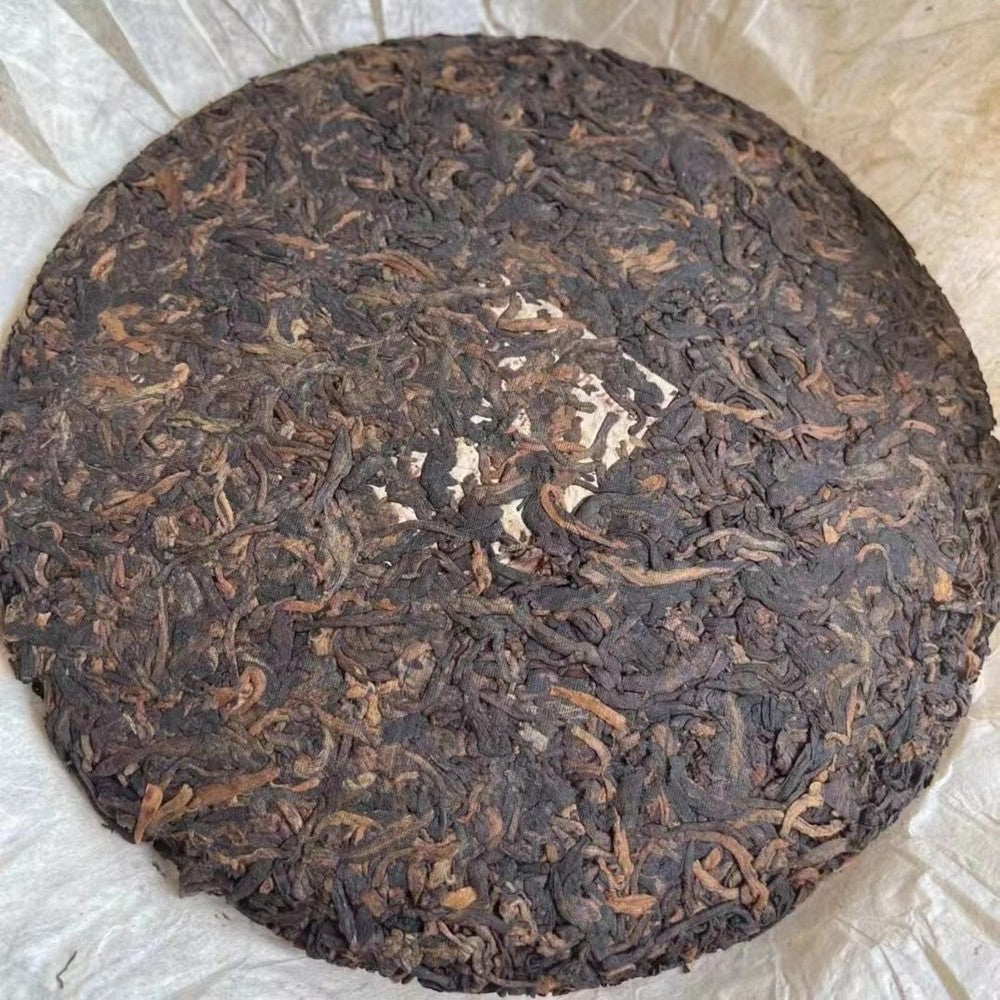 1999Yunnan Puerh Cooked Tea Laobanzhang Puer Tea Cake Pu-erh Old Tree pu-erh Tea