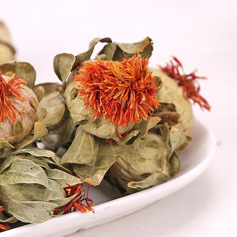 Dry Safflower Head Tea,Safflower Head Teas, Chinese Flower Tea,bloom Flower Tea