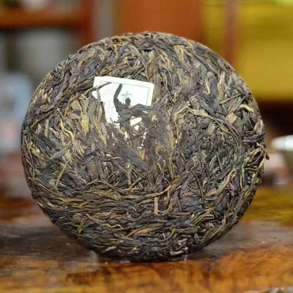 357g Yunnan Old Raw Pu'er Cake Tea 2010 Jiamu Aged Pu-erh Raw Tea Puerh Cake Tea
