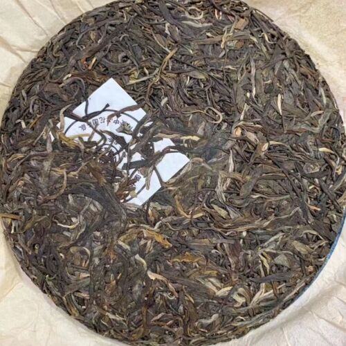 2003 Banzhang Qizi Pu-Erh Raw Tea Cake Aged Puer Tea Yunnan Raw Puerh Tea 357g
