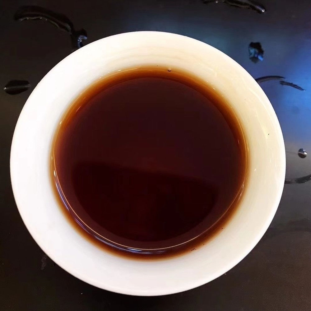 TAETEA 7562 * 2022 Menghai Dayi Puerh Tea Brick Pu'er Ripe Puer Tea 250g 2201