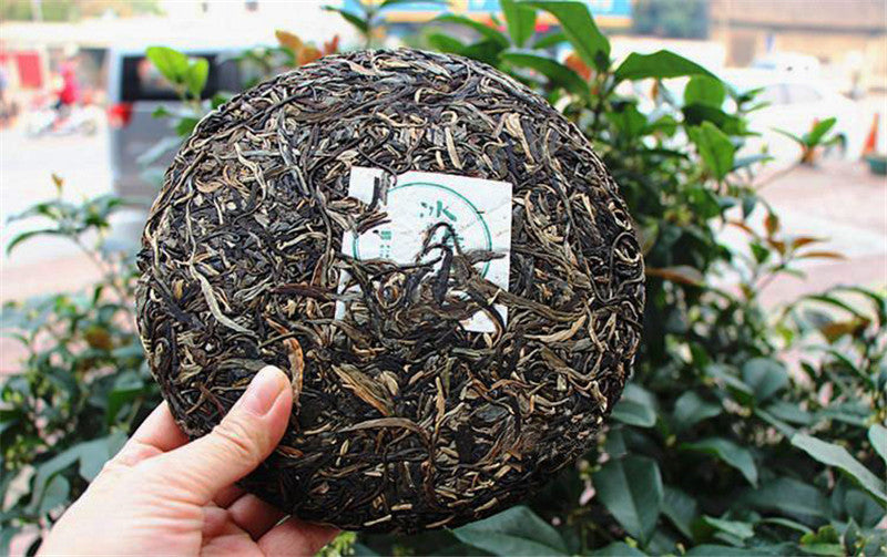 Premium cha Puer Tea Cake Sheng Pu-erh Tea Bingdao Old Tree Green Puerh Tea 357g