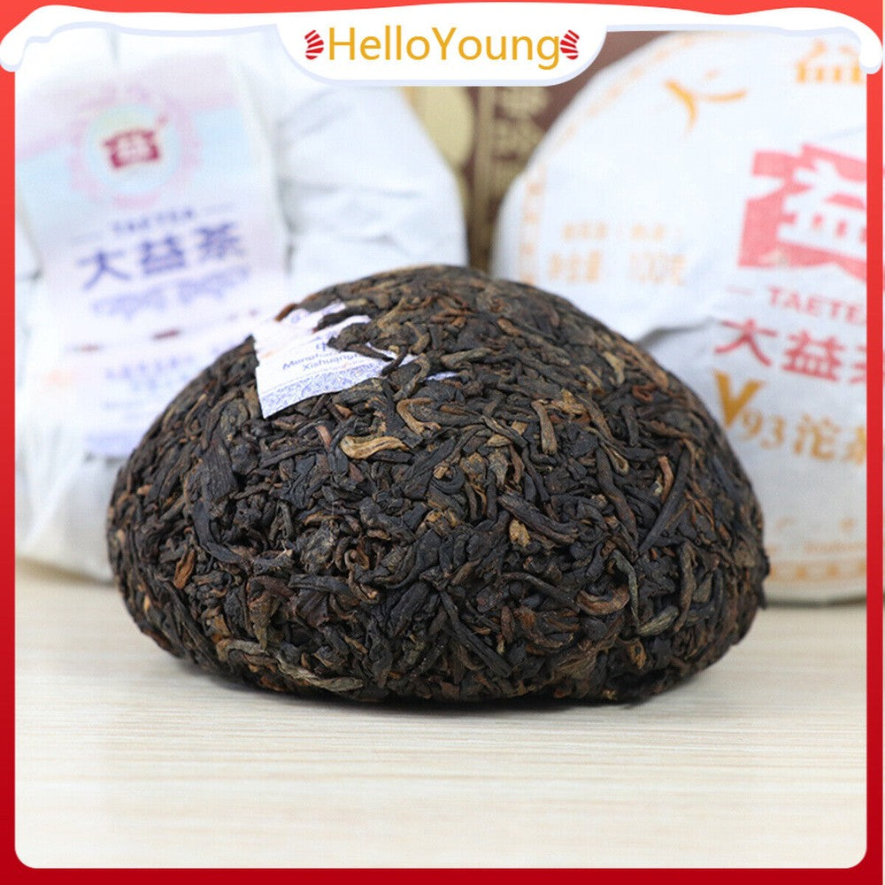 Yunnan Black Tea 100g Chinese Organic Puerh Tea Premium Ripe Puer Tea Green Food