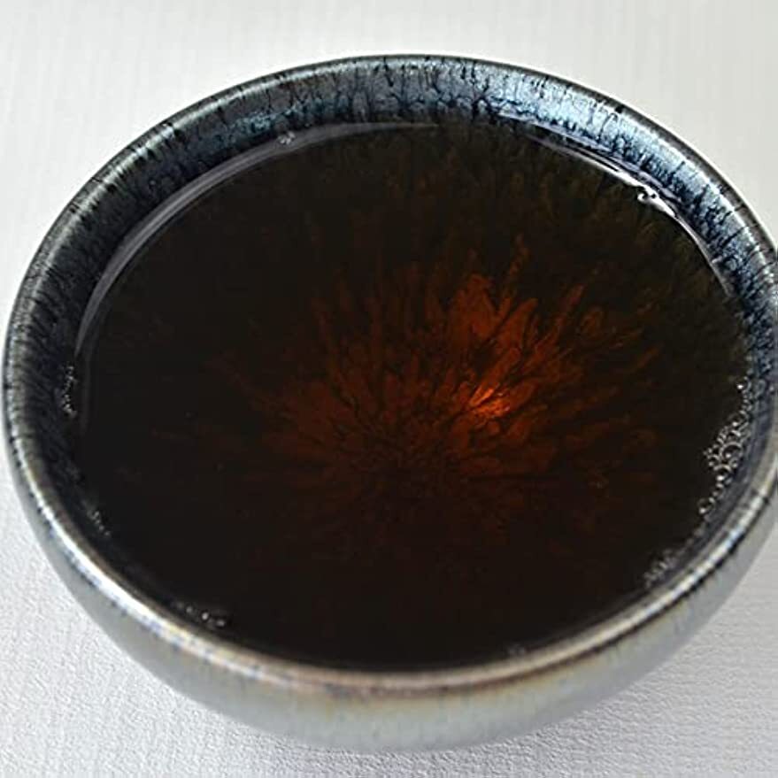 Jianzhan Tea Cup Tradition Chinese Teacup Kungfu Tea Set Temmoku Bowl 建盏