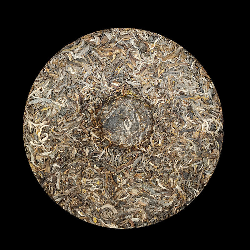 357g/12.59oz Puerh Raw Tea Lincang Spring Tea Xiaohuosai Pu'er Tea Puer Tea Cake