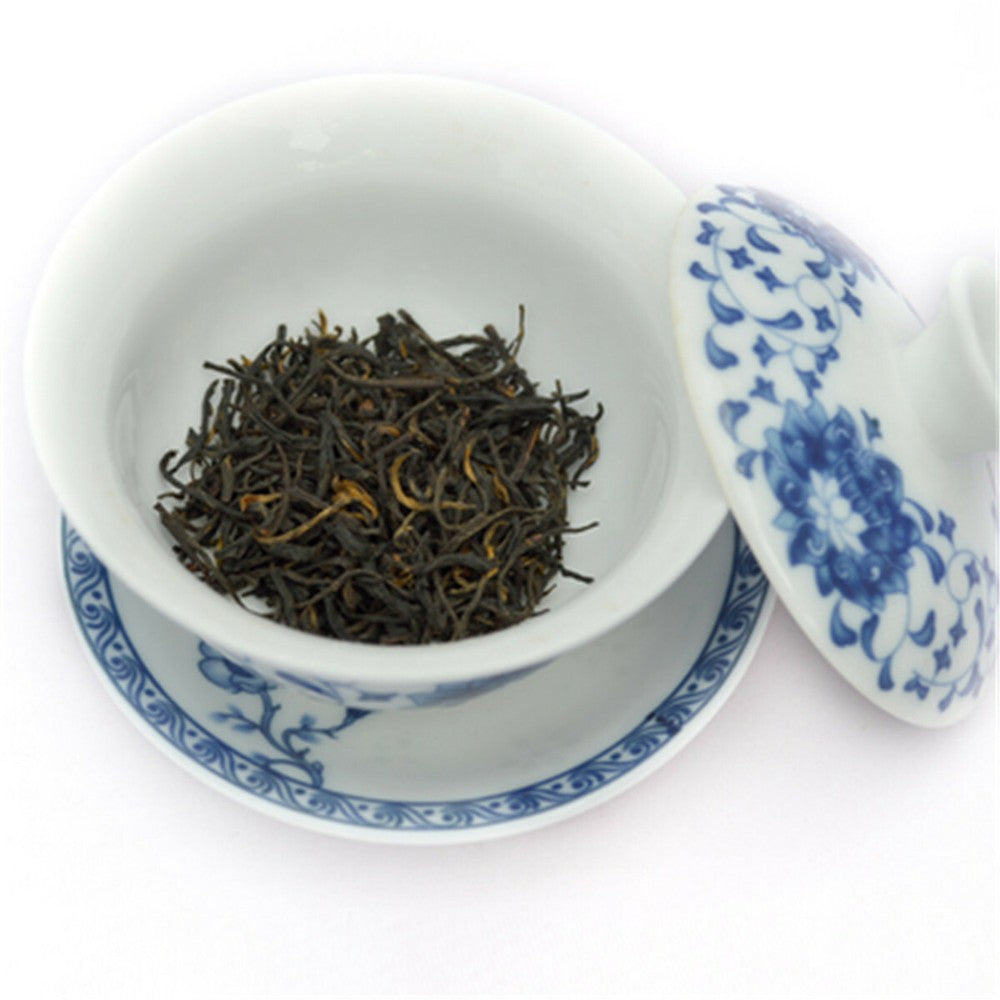 C Loose Leaf Qi Men Hong Cha Black Kung FuTea Hese Red TeaBlackTeaKeemun-