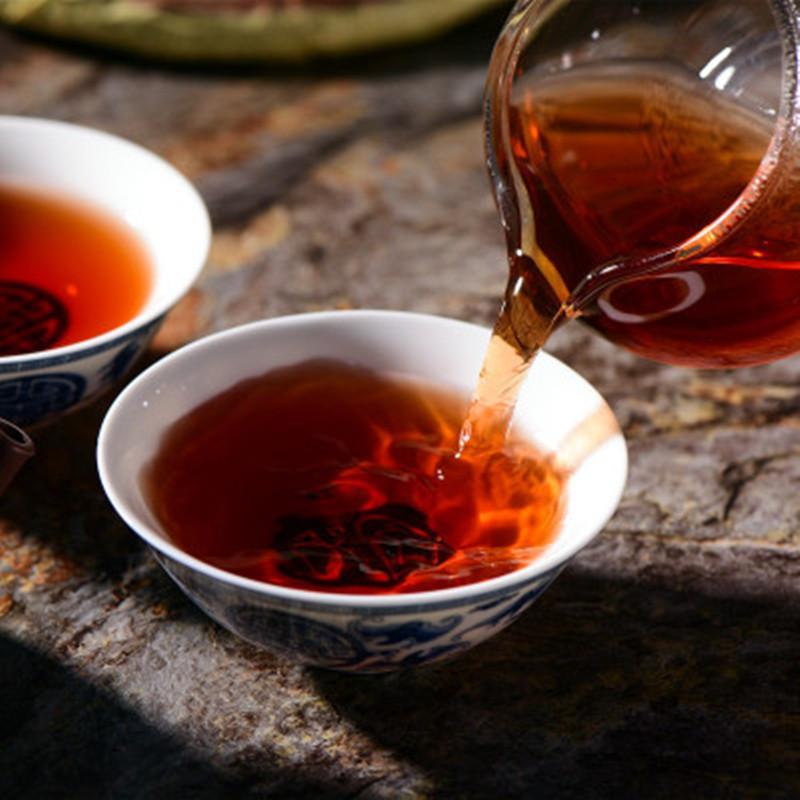357g Yunnan RunPin 7262 Seven Son Pu-erh Ripe Tea Puerh Tea Pu Er Tea Green Food