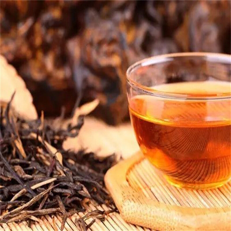 Loose Leaf Ripened Puerh Tea Cooked Pu-erh Tea Yunnan Black Puer Tea China Bulk