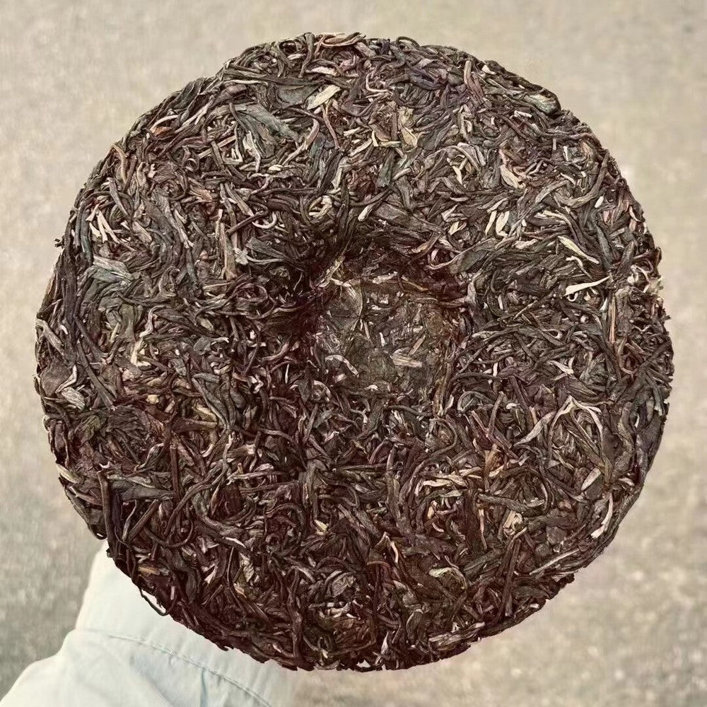 357g Yunnan Old Pu-erh Raw Tea 2013 7542 Raw Puerh Cake Tea Aged Pu'er Tea Cake