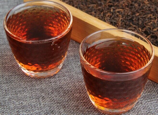 GongTing Puerh tea bulk pu'erh Ripe tea Old trees tea leaves ChenXiang Puerh tea