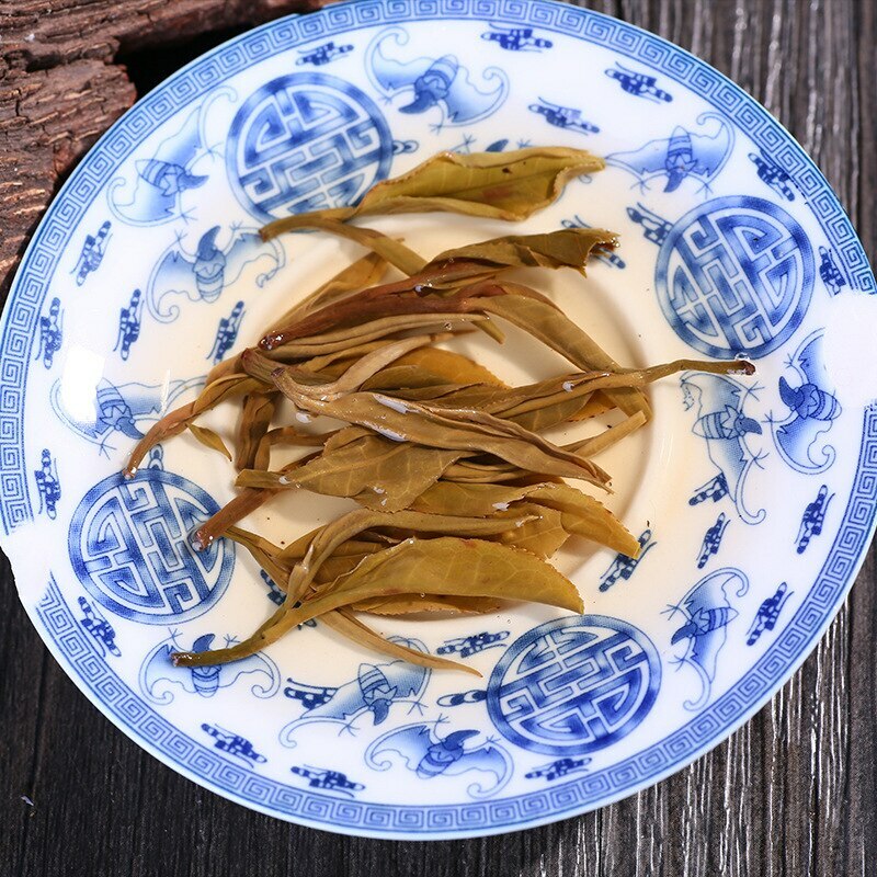 Puwen Tea Yunnan Puer Tea Raw Sheng Pu-Erh Green Tea Cake 400g/10.58oz