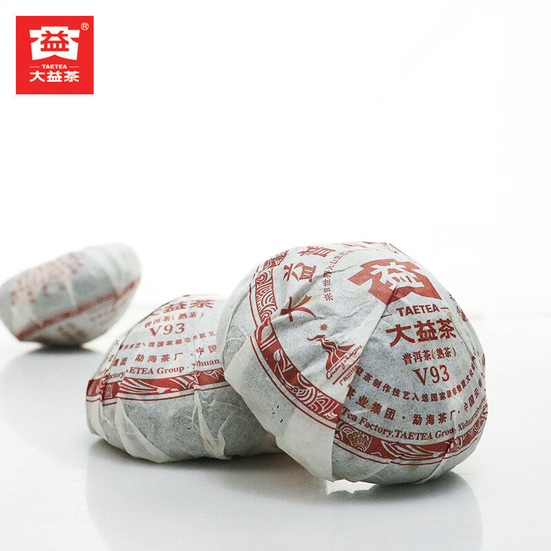Pu Erh V93 Tea * 2010 TAETEA Menghai Dayi Pu-erh Tea Tuo Cha Puer Ripe Tuocha