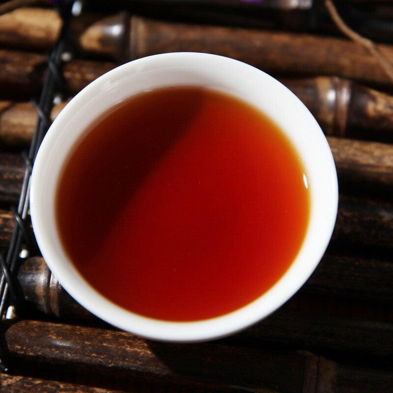 250g Classic Cooked Puer Tea 7581 Ripe Puerh Tea Brick Traditional Craft Tea